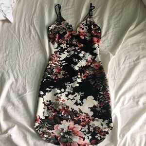 Floral Bodycon Dress
